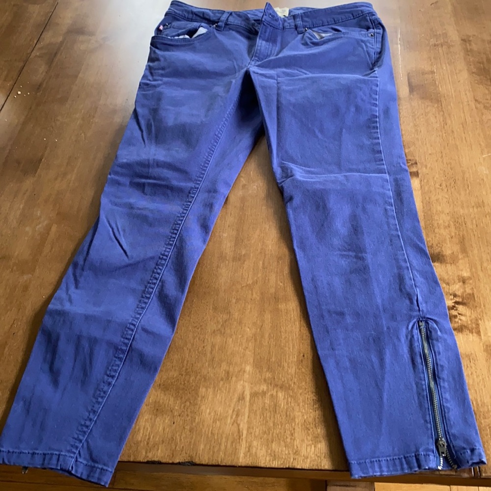 G.H. Bass & Co. Cotton Stretch Mid-rise Pants